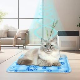 Tapete de resfriamento lavável para animais de estimação, cobertor, sofá, cama, almofada, cães pequenos, médios, grandes, gatos - Image 4