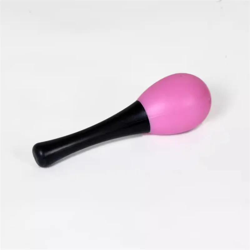 Pequeno Maraca Treinamento Martelo De Areia, Brinquedos De aperto, Agitando Instrumentos Musicais, Plástico Orff Percussão, Fontes Do Partido, 1 ou 5Pcs - Image 1