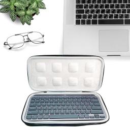 Teclado sem fio protable saco de armazenamento à prova dwaterproof água proteger saco viagem carry case para logitech mx chaves mini acessórios do teclado - Image 6