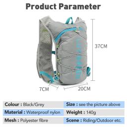 NEWBOLER-Outdoor Ciclismo hidratação mochila, sacos de bicicleta, esporte, escalada, caminhadas, MTB, bicicleta de estrada, 5L - Image 2