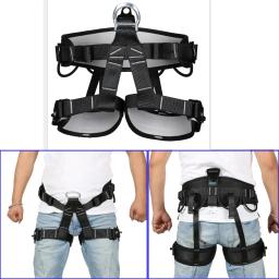 Arnês de proteção para escalada com meio corpo, equipamento de segurança para montanhismo, resgate de fogo, invólucro de escalada, árvore - Image 1