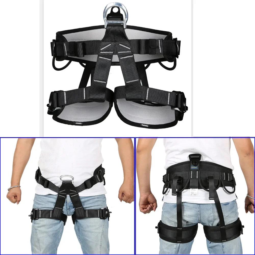 Arnês de proteção para escalada com meio corpo, equipamento de segurança para montanhismo, resgate de fogo, invólucro de escalada, árvore - Image 1