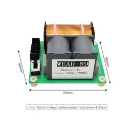 Amplificador de Frequência Subwoofer de Alta Potência, DIY Audio Speaker, Subwoofer, Divisor, Baixo, Woofer, Filtros, Hifi, Stereo, 1500W - Image 2