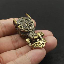 Diy acessórios para tecido pulseira tecelagem paracord multifunction fivela final de bronze fechos conectar acessórios ao ar livre pequena ferramenta - Image 4