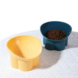 Alimentador elevado com fundo estável, Tigela antiderrapante para animais de estimação, Suporte levantado para cachorro, Cat, Prevenção de refluxo, Cat Food - Image 3