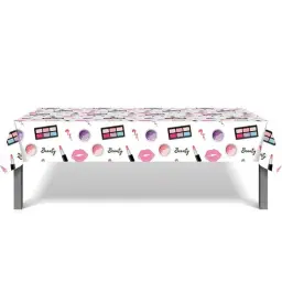 Conjunto De Talheres Descartáveis Para Decoração De Festa De Aniversário, Suprimentos De Maquiagem Spa, Favor De Mulheres E Meninas, Baby Shower, Hen Party - Image 6