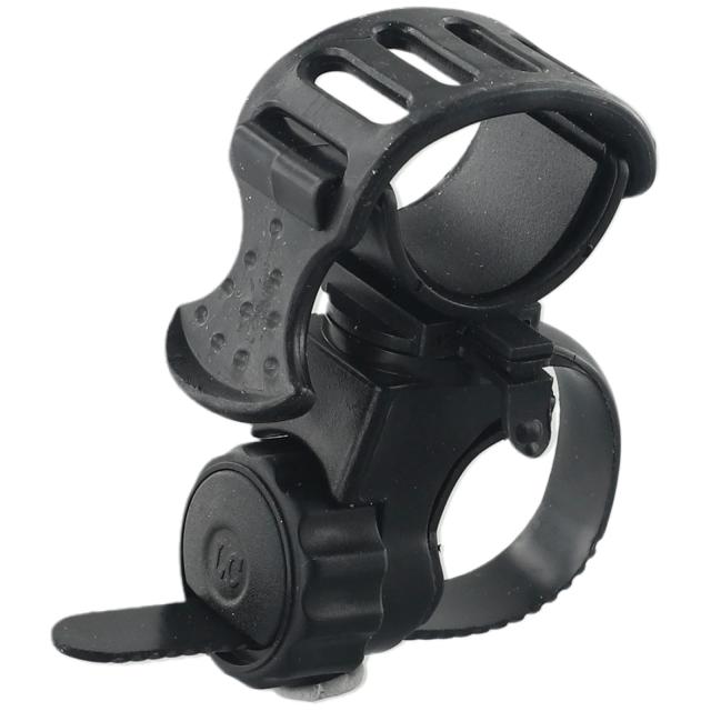 Suporte de Lanterna LED para Bicicleta - Fixação Prática e Eficiente para Luzes de Ciclismo
