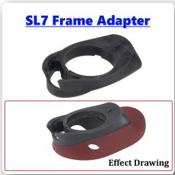 Espaçadores do adaptador do guiador do cockpit para a bicicleta de estrada, acessórios originais do frame do SL7 - Image 1