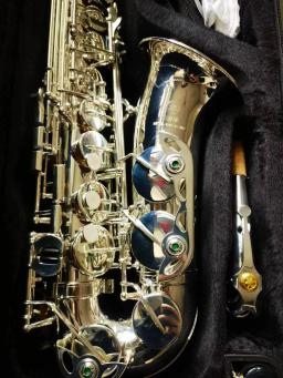 Saxofone Alto profissional prateando, E-Flat, bronze, sopro, instrumento musical, acessórios, japão, YAS-62S, novo estilo - Image 3
