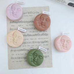 Estilo Simples Face Vela Silicone Molde, Sabonete Artesanal, DIY Vela De Gesso, Artesanato De Jóias, Vela Fazendo Suprimentos, Decoração De Casa - Image 4