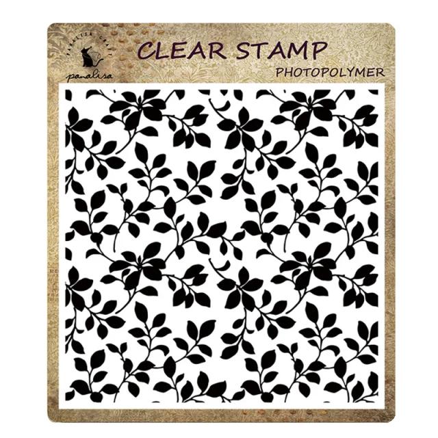 Novo Carimbo de Borracha Clássico 2025 para Scrapbooking e Cartões Artesanais - Selo Básico Claro para Decoração DIY