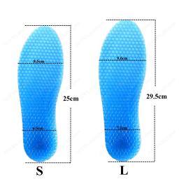 Kotlikoff palmilhas para as sapatilhas almofadas orthotic silicone gel massagem palmilhas esportivas inserção confortável macio almofadas de pé elástico - Image 5