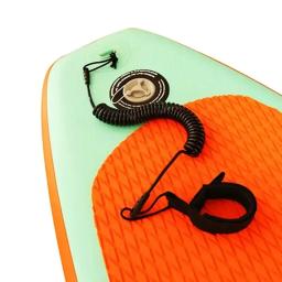 Corda de cintura para prancha de surf, comprimento máximo de tração de até 1.6m, cinto de cintura para prancha de surf para iniciantes, fornecimento de prática - Image 3