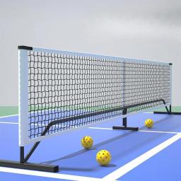 Rede portátil de pickleball, 6.7m, 22 pés, rede de jogo de pelota de picles, suporte com sistema de saco de armazenamento, rede de badminton para tênis, garagem, quintal - Image 4