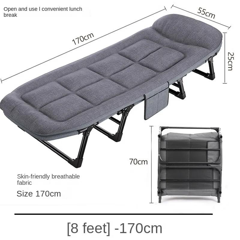 X&D oferece instalação gratuita de estilo americano, camas dobráveis resistentes e fáceis de armazenar, camas dobráveis portáteis para adultos, camas para cochilo de escritório - Image 1