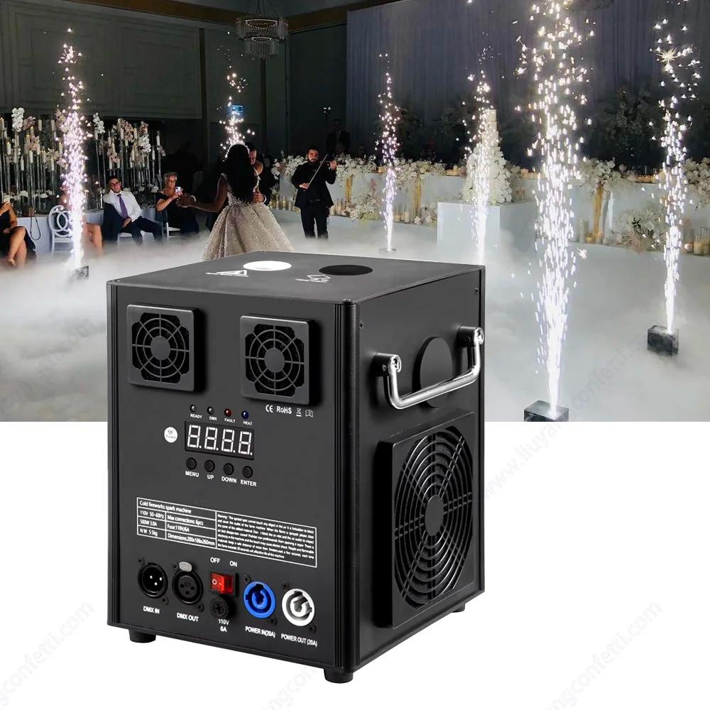 Máquina de fogos de artifício de faísca fria para casamento, efeito especial, festa, discoteca, bar, evento, dança, remoto, dmx, dj, fx, proposta, palco, 700w - Image 1