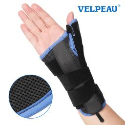 Cinta de pulso VELPEAU com suporte para polegar para tenossinovite, entorse e dor de artrite de quervain, tala de pulso para homens e mulheres - Image 1
