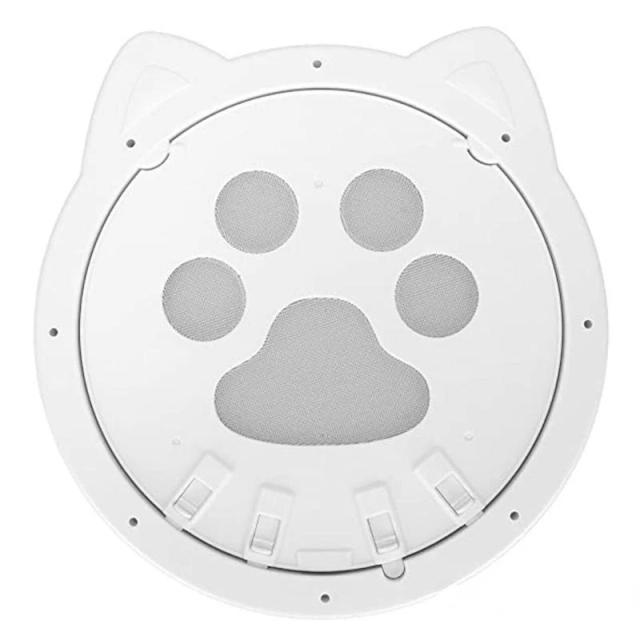 Porta de Tela Magnética Automática para Pequenos cães e Gatos com Função de Bloqueio para Janela e Varanda
