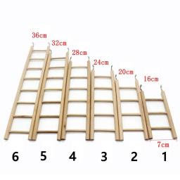Escada De Madeira Swing Scratcher, Escada De Escalada, Hamsters, Papagaio Brinquedos, Pet Supplies - Image 6