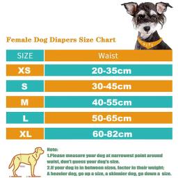 Fraldas para cães reutilizáveis para fêmeas, Fraldas de calor para cães, Fraldas de cachorro altamente absorventes, Fácil de colocar, Sem vazamento - Image 6