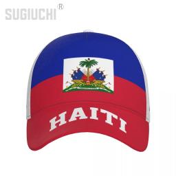 Unisex haiti bandeira haitiano adulto boné de beisebol patriótico chapéu para fãs de futebol de beisebol masculino feminino - Image 2