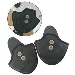 PU couro motocicleta capacete Earmuffs, proteção auricular durável, prático, 2pcs - Image 5
