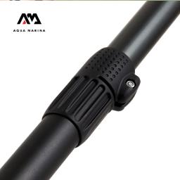 AQUA MARINA Sports ajustável liga de alumínio Paddle remos remos, desportos aquáticos PP Remo remos, peças de canoa caiaque, 3-seção, 220cm - Image 4
