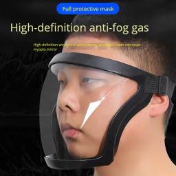 Anti-Fog Protection Face Mask, Dust and Splash Mask, Adequado para Sports Riding, Grinding, Weeding, Mowing Protection, Riding - Image 3