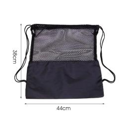 Malha basquete saco de armazenamento futebol futebol mochila bola voleibol sacos de armazenamento pacote corda esportes backpackf bola - Image 6