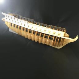 Kits De Modelo De Navio Vitória HMS, Versão De Estrutura Simples, Kit De Sailbot, Construção De Modelo De Prática De Mãos, Modelo De Escala - Image 5