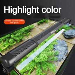 Pequeno LED Iluminação Do Aquário, Lâmpada Do Tanque De Peixes, À Prova D' Água, Iluminamento Plantas Aquáticas Ornamentais, Luz LED, Acessórios De Aquário - Image 1