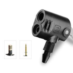 Bicicleta Bomba Bico Mangueira Adaptador FV Serviço AV Schrader Presta Válvula Conversor Dupla Cabeça Bicicleta Inflator Cabeça Dupla BC0047 - Image 3