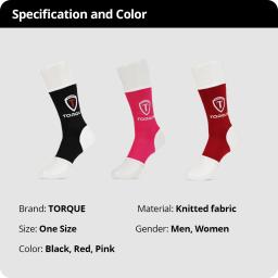 Torque-protetor de tornozelo de malha para homens e mulheres, cintas esportivas, acessórios de ginástica, futebol, futebol, bandagem, proteção, futebol, futebol, 1 par - Image 2