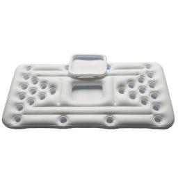 ELOS-Esteira De Piscina De Beer Pong, Fila Flutuante, Colchão De Piscina Inflável, Almofada De Entretenimento De Mesa De Água, 28 Furo Do Copo - Image 1