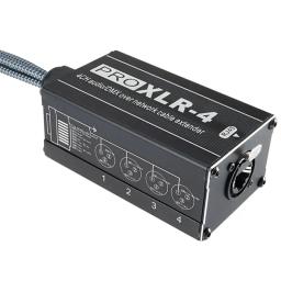 Rj45 para cabo de áudio xlr, 1 par, divisor feminino e masculino, cabo cobra, extensão de rede, palco, gravação em estúdio - Image 5