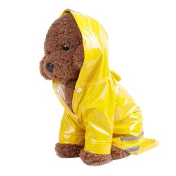 Casaco impermeável para cães e gatos, PU Raincoat para cachorro e pet, Vestuário ao ar livre, S-XL Hoody, Roupas por atacado, Verão - Image 3