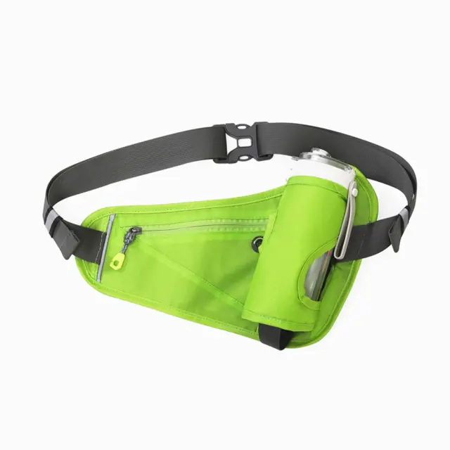 Cintura Ajustável com Suporte para Garrafa de Água para Corrida - Cinto Esportivo unissex