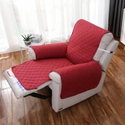 Acolchoado Anti-desgaste Sofá Capa Mat para Cães Pet Kids Anti-Slip Reclinável Sofá Slipcover Poltrona Móveis Protector Cover Lavável - Image 3