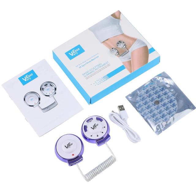 Máquina de Emagrecimento e Lipoaspiração: Queimador de Gordura e Fitness com Massagem EMS USB