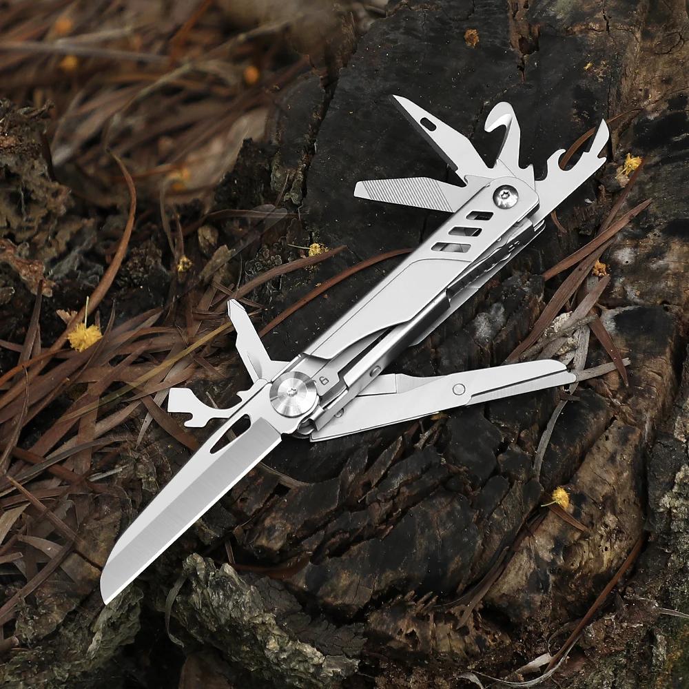 Multitool Folding Knife, Ferramentas ao ar livre, Canivete, Camping, Equipamento de caminhada, Tesoura, Garrafa para abridor, Serra - Image 1