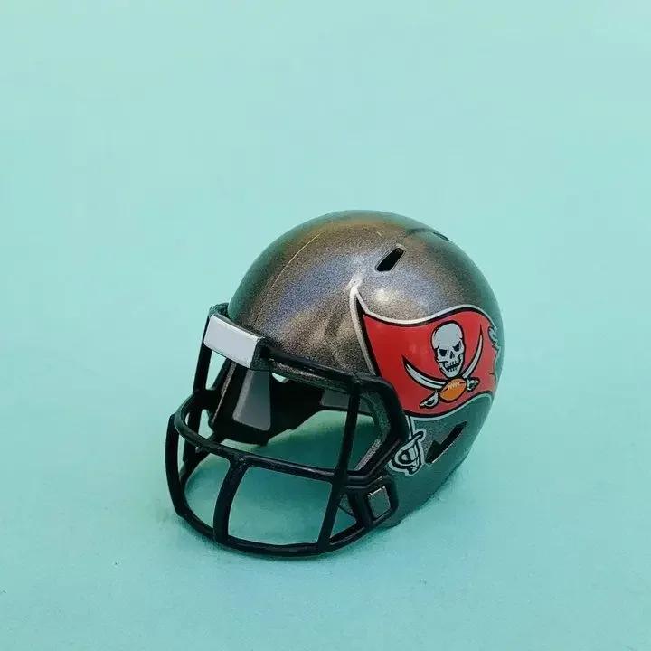 Coleção De Equipe De Futebol Americano Capacete De Lembrança, Ornamento De Basquete, Brinquedos Periféricos, Presente De Aniversário, 1/4, Jogo Americano - Image 1