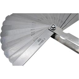 Conjunto de Medidor De Espessura Métrica, Lâminas De Medidor De Folha, Folhagem De Válvulas, Vela De Faísca, Ferramentas De Medidor De Lacuna, 32 Folhas, 1Pc - Image 5