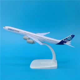 Alloy Prototype Airlines Aviões para Meninos, Modelo de aeronave, Adulto, Escritório Presente, 20cm, Escala 1:400, A340, A320NEO, A380 - Image 3