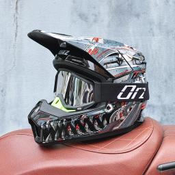 ORZ-903-Capacete off-road para motocicleta, veículo elétrico totalmente coberto, capacete completo, downhill de montanha, todas as estações - Image 6