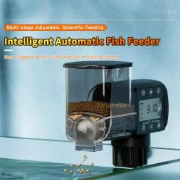 Inteligente Aquário Alimentador De Tanques De Peixes, Timing Digital, Bluetooth, Controle Remoto Sem Fio, Tela De Exibição Digital, Alimentador Automático - Image 2