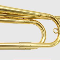 Cavalaria trompete 7C bocal sinal instrumento musical Vintage bronze soprando corneta para a escola iniciante banda orquestra cavalaria - Image 2