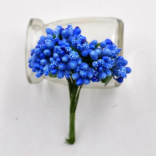Flores Artificiais Mini Estame para Artesanato, Buquês e Decoração - Opções de 12, 36, 72 e 144 Peças