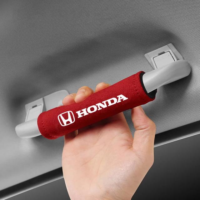 Capa Protetora para Alça do Interior do Carro - Luva de Pull para Modelos Honda como Mugen, Jazz, Fit, CRV, Civic, Accord e Cidade - Acessório 1Pc