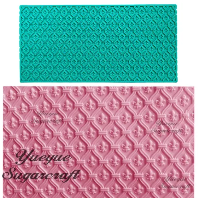 Molde de Silicone para Decoração de Bolos: Ferramentas para Fondant, Chocolate e Doces Artesanais