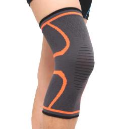 Joelheiras de nylon para esportes, 1 peça, joelheira protetora para dança, basquete, corrida, 2024 - Image 3